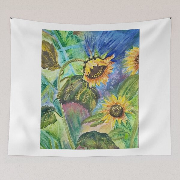 Item preview, Ray of sunshine watercolour and pastel painting  designed and sold by Lovenikkisart.