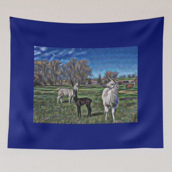 Item preview, Gogh Llamas designed and sold by dogplay.