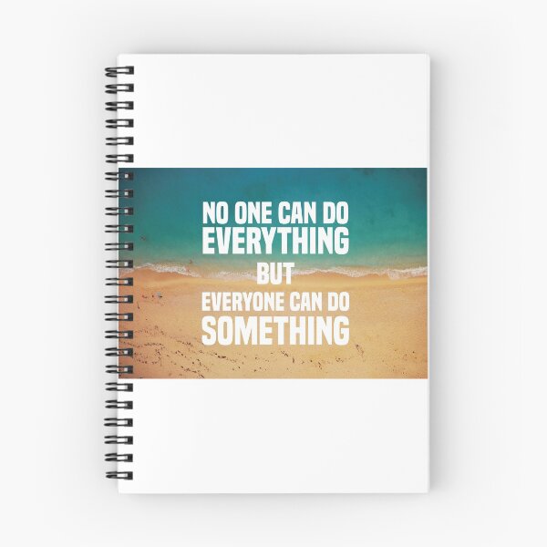 Item preview, No one can do everything  but everyone can do something. designed and sold by challengecafe.