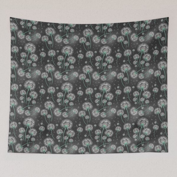 Item preview, Delicate floral dandelions - seamless design designed and sold by Dance Vibes: Blingit Studios.