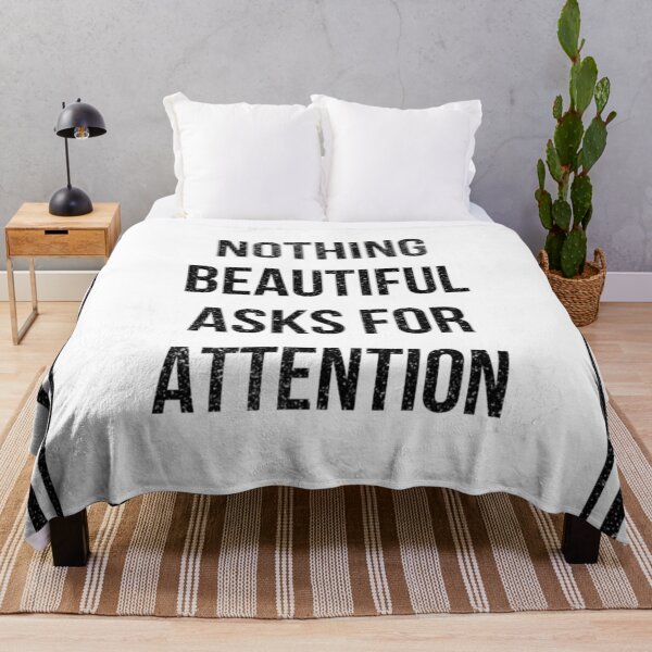 Item preview, Nothing Beautiful Asks For Attention designed and sold by Daluyong.