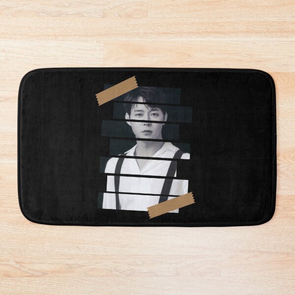 Item preview, Park Yoochun JYJ Yoochun Korean Kpop Monochrome Stripe Design designed and sold by Piosenka Art.