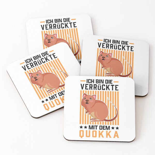 Aperçu de l'œuvre Fou avec Quokka Marsupial Kangaroo Australie créée et vendue par madgrfx.