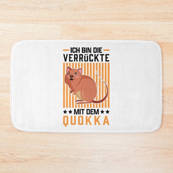 Item preview, Crazy Quokka Marsupial Kangaroo Australia designed and sold by madgrfx.