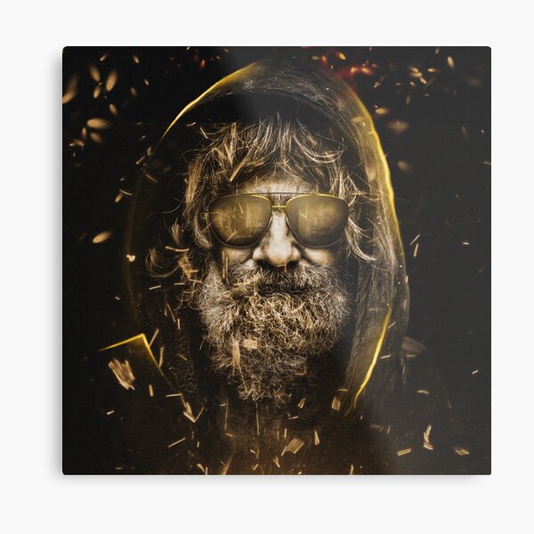 fireman Metal Print