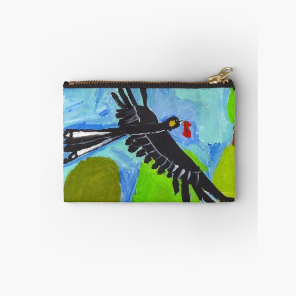 Item preview, Black bird flies home designed and sold by ted4crows.