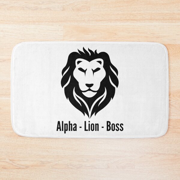 Item preview, Alpha, Lion, Boss designed and sold by soudaniet.