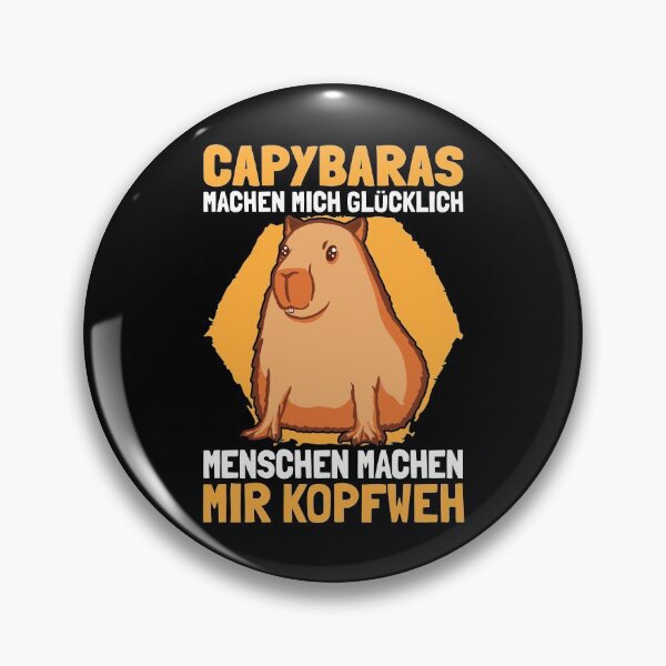 Item preview, Capybara headache capybara rodent designed and sold by madgrfx.