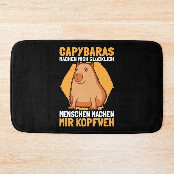 Item preview, Capybara headache capybara rodent designed and sold by madgrfx.