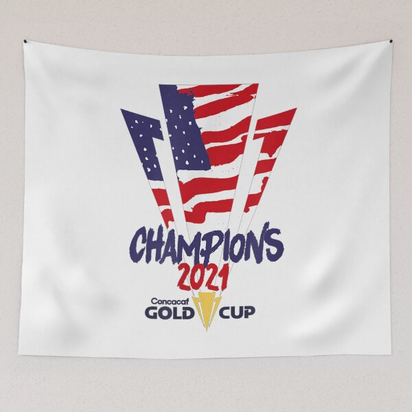 Item preview, USA Champions 2021 Gold Cup Concacaf Essential designed and sold by WilliamQuinnell.