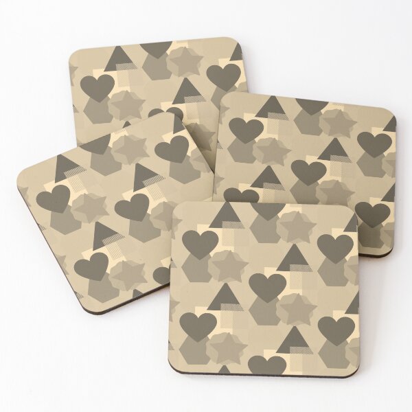 Item preview, Collage of shapes beige  background designed and sold by Ric1926.