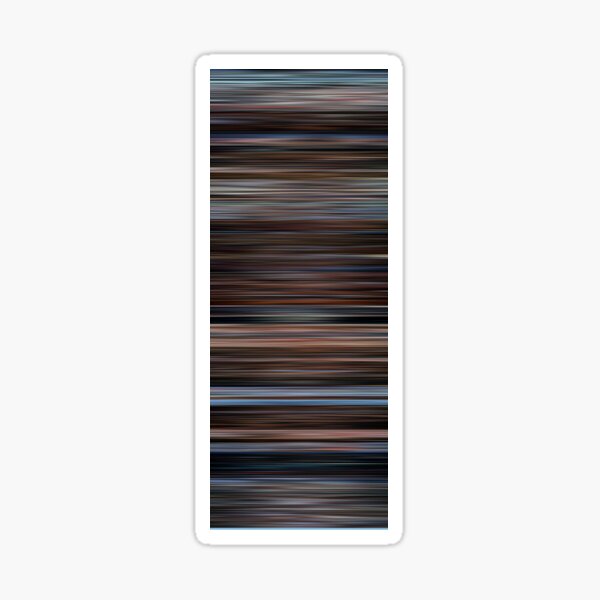 Eternal Sunshine of the Spotless Mind Colorblinds Sticker