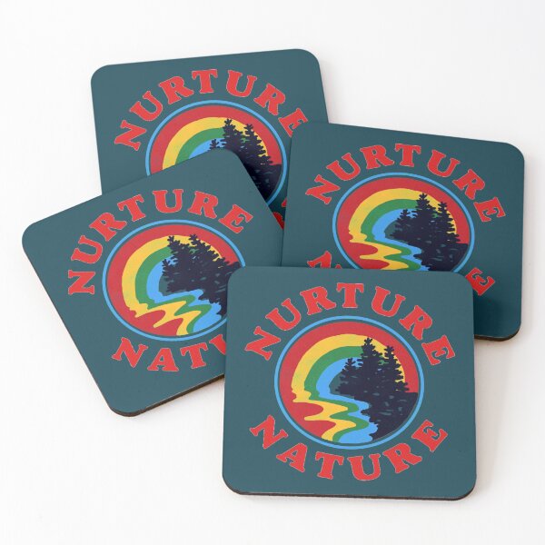 Item preview, nurture nature vintage environmentalist design designed and sold by Bluelotusap.