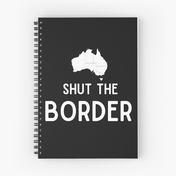Item preview, Shut the border Australian pandemic t-shirt designed and sold by DestinationAU.