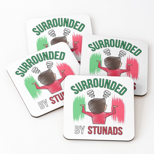 Item preview, Surrounded By Stunads (Stunad Meme) designed and sold by i-longmanshop.