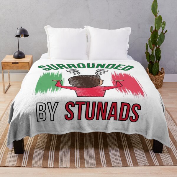 Item preview, Surrounded By Stunads (Stunad Meme) designed and sold by i-longmanshop.