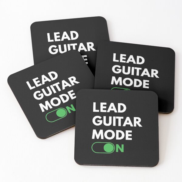 Item preview, Lead Guitar Mode On Dark Theme designed and sold by nightsworthy.