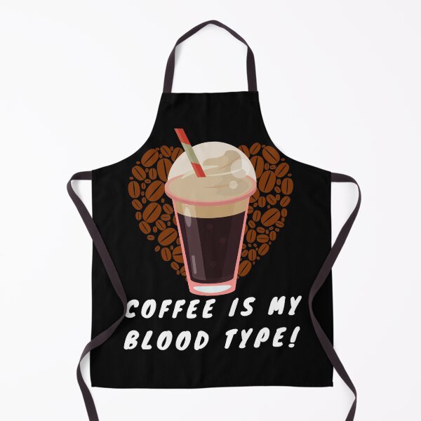 Item preview, Coffee is my Blood Type (Ice Coffee Black) designed and sold by Heather Hope.