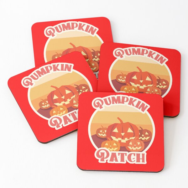 Aperçu de l'œuvre Patch citrouille d'Halloween par Art sans courbes créée et vendue par Art Without Curves.