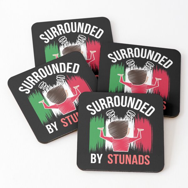 Item preview, Surrounded By Stunads (Italian quote) designed and sold by i-longmanshop.
