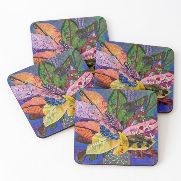 Item preview, Croton Leaves in vase designed and sold by Lovenikkisart.