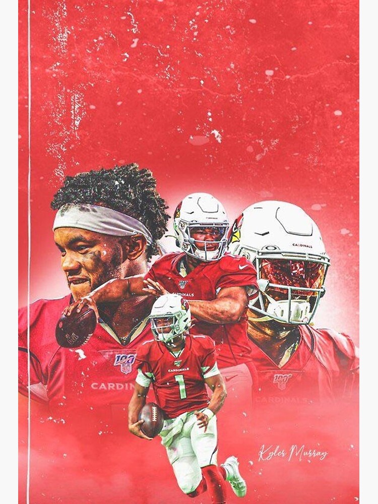 Kyler Murray Football Paper Poster Cardinals - Kyler Murray - Sticker