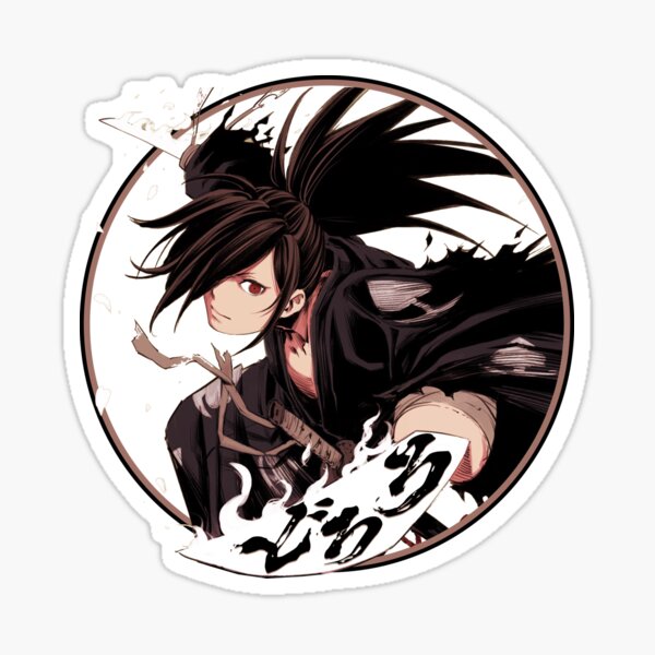 Hyakkimaru Dororo Anime Sticker for Sale by Animeager