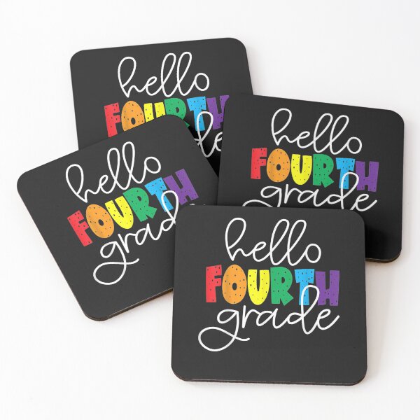 Item preview, Hello Fourth Grade First Day of School Back to School Cute T-Shirt designed and sold by Tuckey-Virgin.