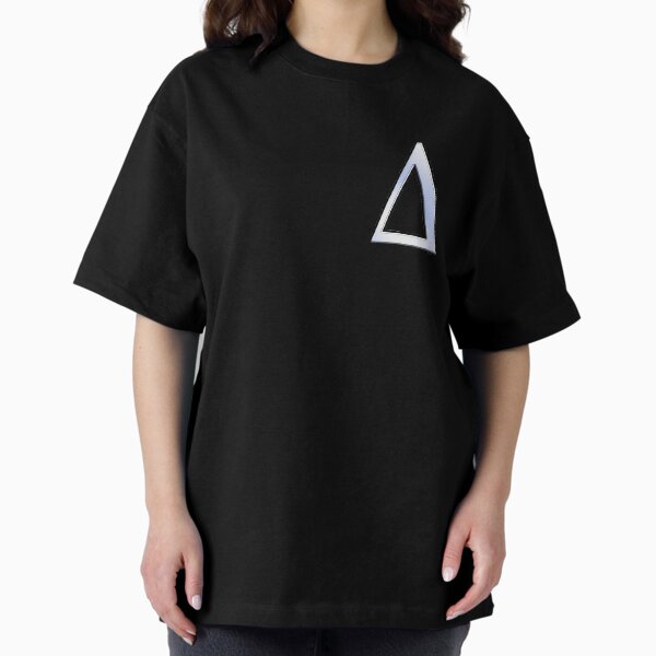 Item preview, Delta Greek Letter Symbol Chrome Carbon Style designed and sold by Garaga.
