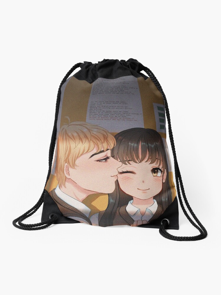 Mochila saco for Sale con la obra «Chica y chico anime estético