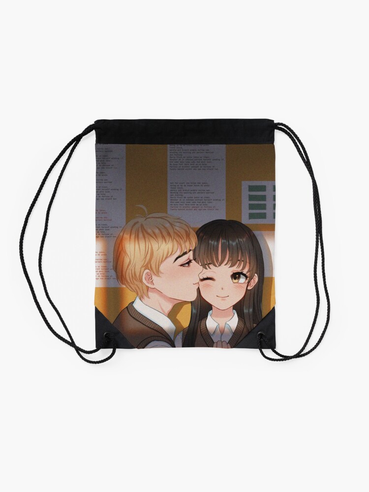 Aesthetic anime girl and boy pfp Zipper Pouch for Sale by Kawaiishizz