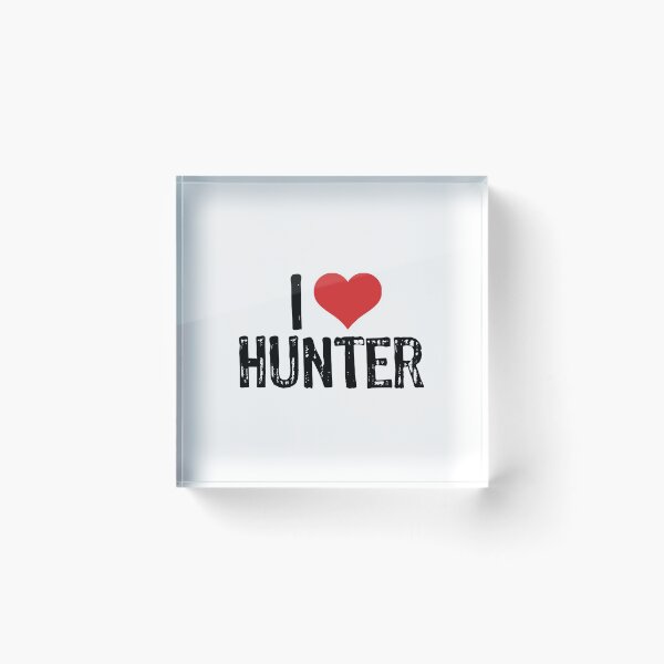 Item preview, I Love Hunter designed and sold by The "I Love Everything" Shop.