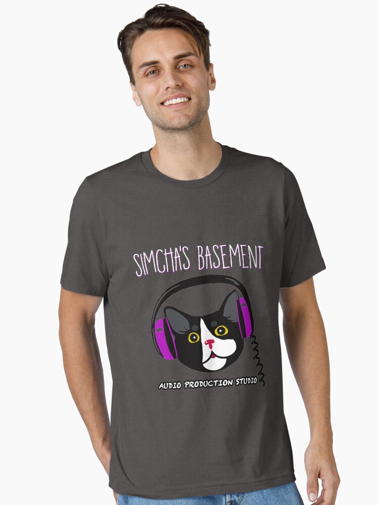 Thumbnail 1 of 7, Essential T-Shirt, Simcha's Basement Audio Production Studio White Heading Sweatshirt designed and sold by Polarmp3.