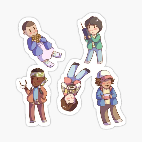 Stranger Things Stickers Sticker