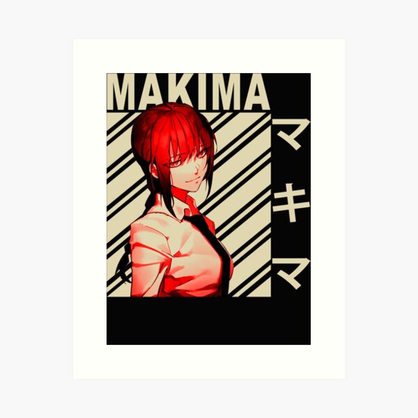 INTJ Makima MBTI Poster for Sale by Skeevy