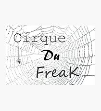 Cirque Du Freak Photographic Print