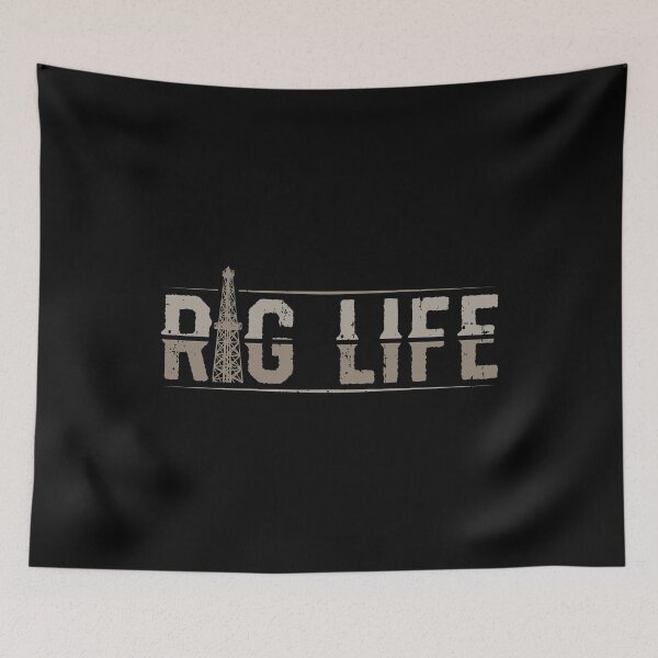 Item preview, Rig Life Oilfield Workers Gifts Oil Rig Roughneck designed and sold by Nailgun.