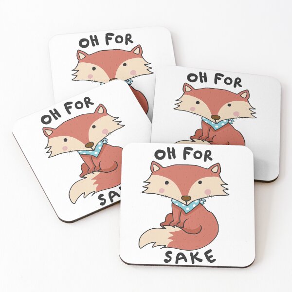 Item preview, For Fox Sake, Oh For Fox Sake, Fox Sake, Fox designed and sold by graphic-genie.