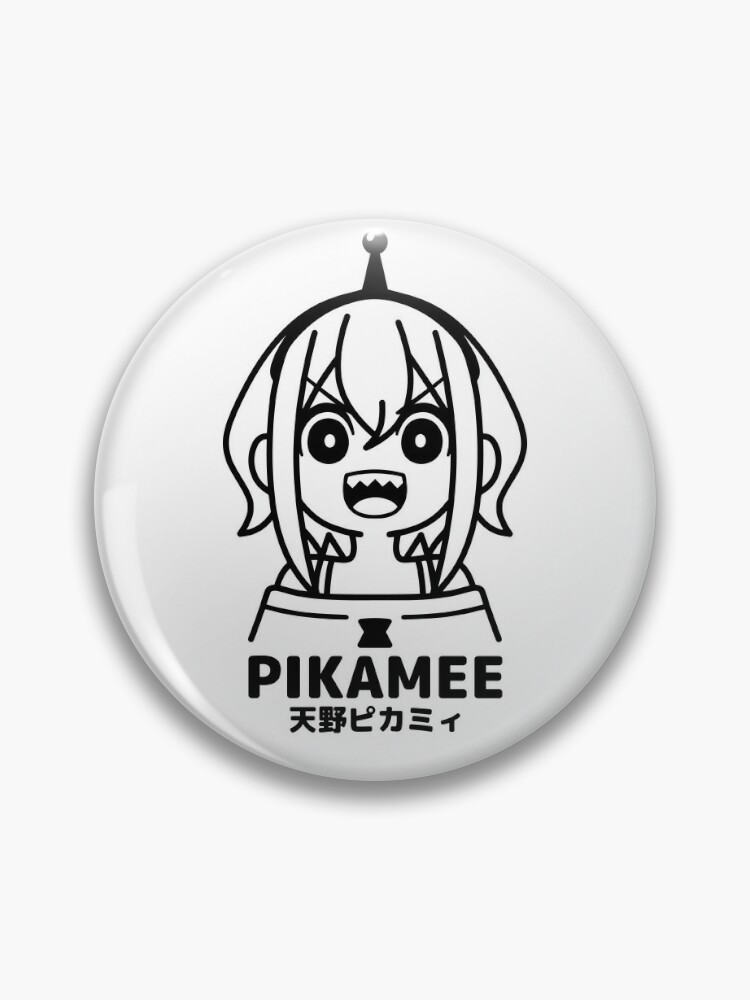 Amano Pikamee peeker - VOMS Project Pin for Sale by JR-Art