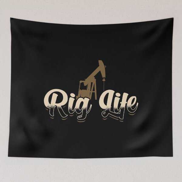 Item preview, Rig Life Oilfield Workers Gifts Oil Rig Roughneck designed and sold by Nailgun.