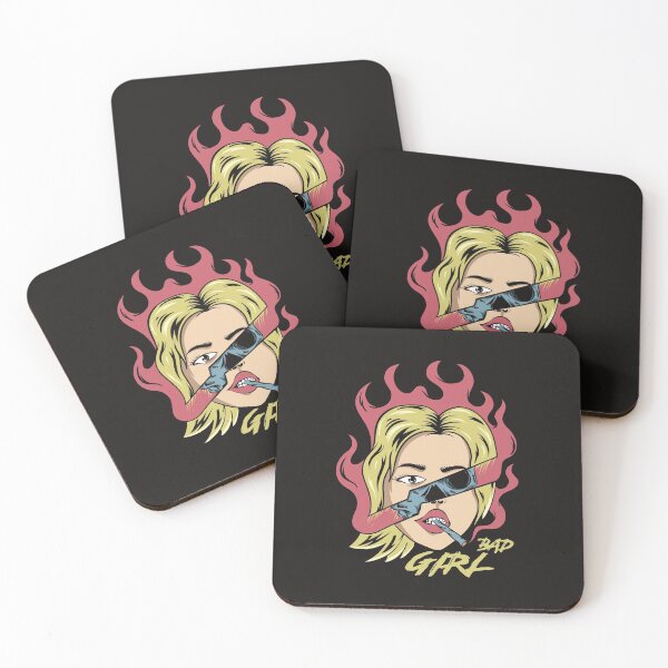 Item preview, Bad Girl Women Pop Art Illustration designed and sold by Peekonet.