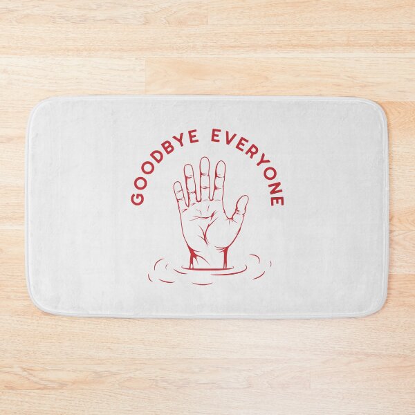 Item preview, goodbye everyone (red-white) designed and sold by bantaam.