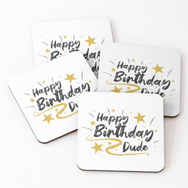 Item preview, Happy Birthday Dude wish designed and sold by Muditha88.