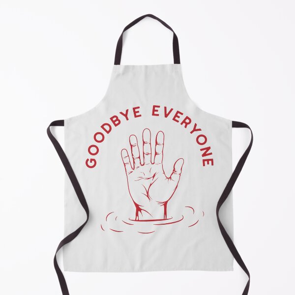 Item preview, goodbye everyone (red-white) designed and sold by bantaam.