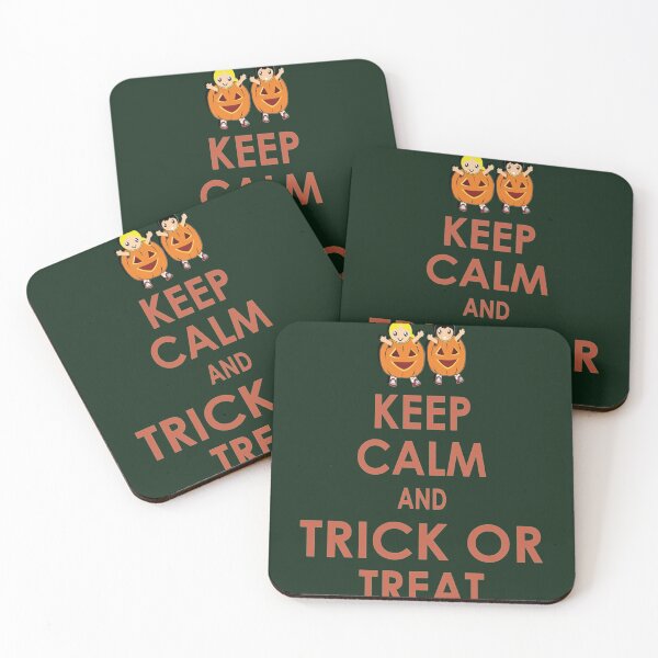 Item preview, Keep Calm And Trick Or Treat designed and sold by RavelledKnit.