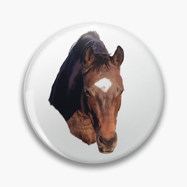 Item preview, Sad Brown Horse Head designed and sold by Barnissim.