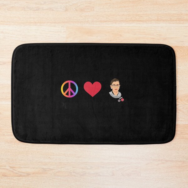Item preview, Paz Amor RBG Ruth Bader Ginsburg Hippie Feminista designed and sold by dorlancorp.