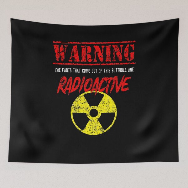 Item preview, Radioactive Farts - Hilarious shirt for dads and goofballs designed and sold by MusicAndPower.