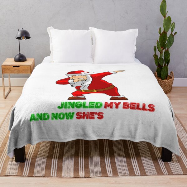 Item preview, Funny Christmas Sayings T-ShirtFunny Sarcasm Christmas Sayings,She Jingled My Bells And Now She's Pregnant designed and sold by BasilRobert.