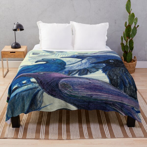 Item preview, ‘West Australian Raven’ (Corvus coronoides C. c. perplexus) designed and sold by Julie Fearns-Pheasant.